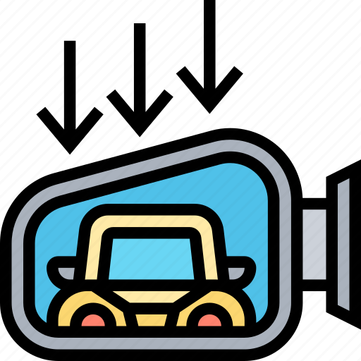 Mirror, side, car, driving, view icon - Download on Iconfinder
