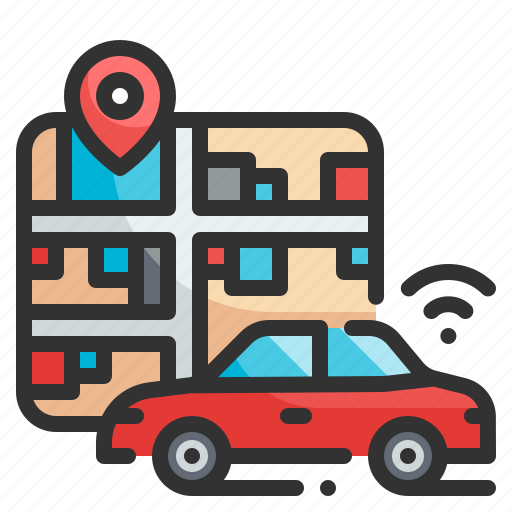 Gps, map, location, navigator, tracking icon - Download on Iconfinder