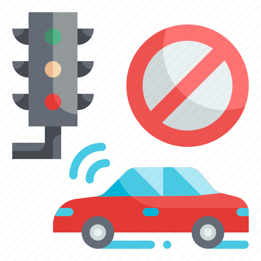 Traffic, light, signaling, stop, car icon - Download on Iconfinder