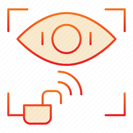 Digital, eye, id, recognition, retina, scan, security icon - Download on Iconfinder