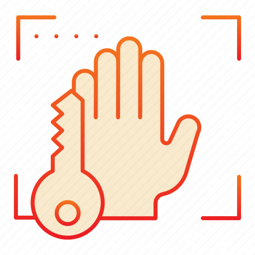 Palm, recognition, biometric, hand, identification, identity, print icon - Download on Iconfinder