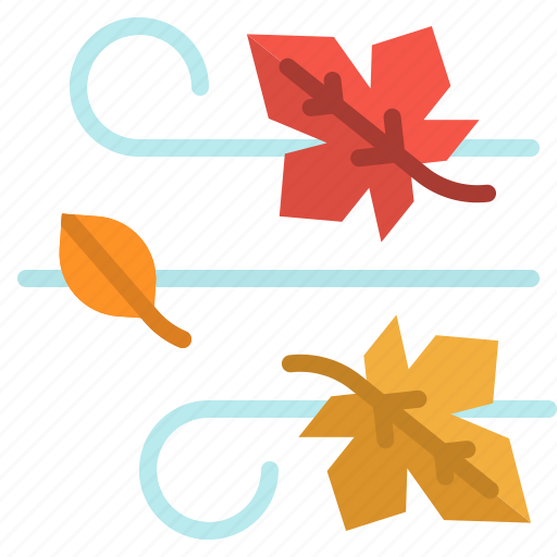 Autumn, leaf, leave, wind, windy icon - Download on Iconfinder
