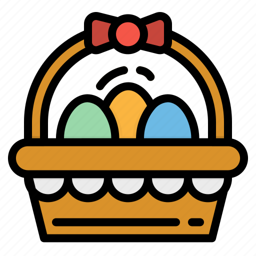 Basket, easter, eggs, organic, protein icon - Download on Iconfinder