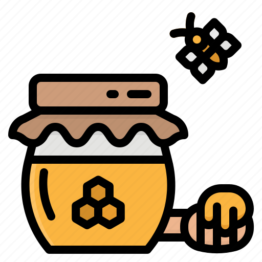 Bee, honey, jar, pot, sweet icon - Download on Iconfinder