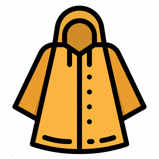 Autumn, clothing, rain, raincoat, season icon - Download on Iconfinder