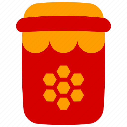 Honey, jar, autumn, fall, pot, dessert, bee icon - Download on Iconfinder