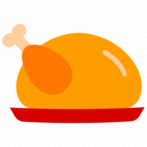 Turkey, autumn, bird, food, thanksgiving, meat, chicken icon - Download on Iconfinder