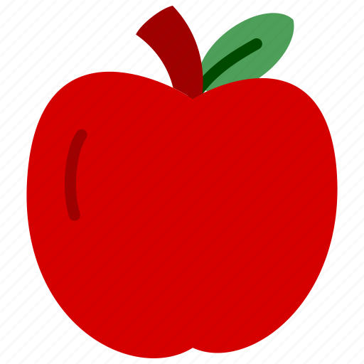 Fruit, autumn, fall, leaf, food, red, apple fruit icon - Download on Iconfinder