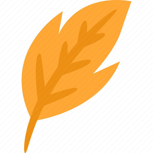 Leaf, orange, brown, autumn, fall icon - Download on Iconfinder