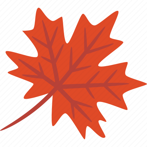 Red, maple, leaf icon - Download on Iconfinder on Iconfinder