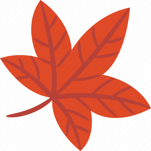 Sweet, gum, leaf, red, autumn icon - Download on Iconfinder