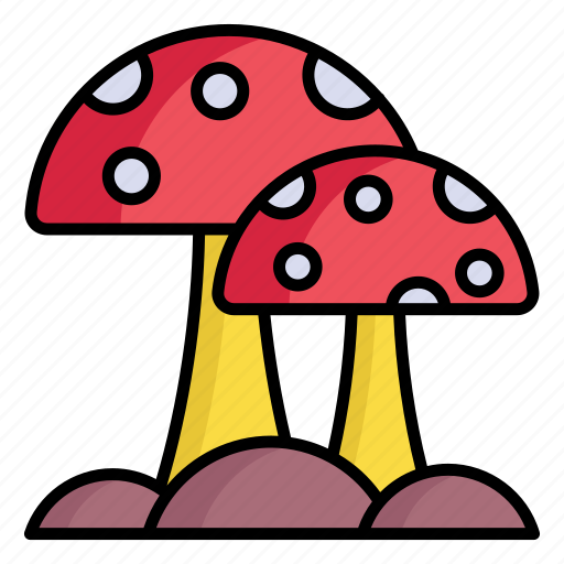 Mushrooms, mushroom, vegetable, fungus, cooking, vegetarian, organic icon - Download on Iconfinder