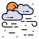 cloud, forecast, cloudy, weather, moon, clouds, night