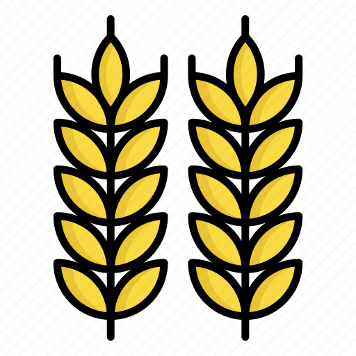 Wheat, grain, plant, harvest, food, agriculture, crop icon - Download on Iconfinder