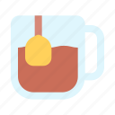tea, cup, mug, hot, drink