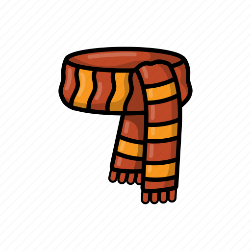 Shawl, woolen, scarf, stole, wool, neckwear, winter icon - Download on Iconfinder