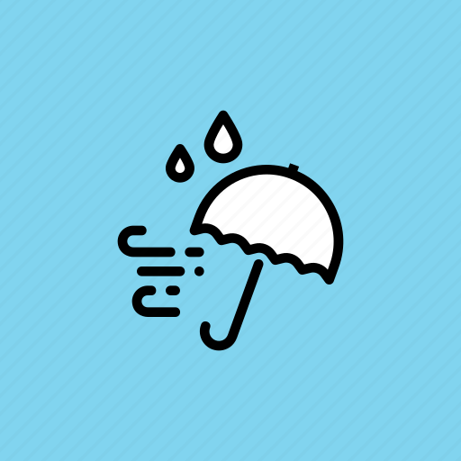 Autumn, fall, rain, rainy, season, umbrella, weather icon - Download on Iconfinder