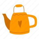 teapot, kettle, teakettle, beverage, coffee, pot, tea