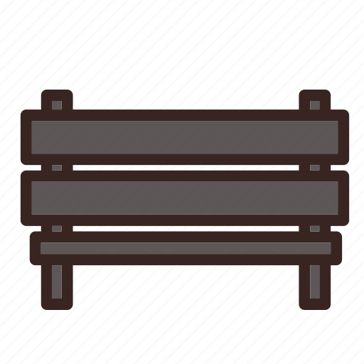 Autumn, bench, park, wood icon - Download on Iconfinder