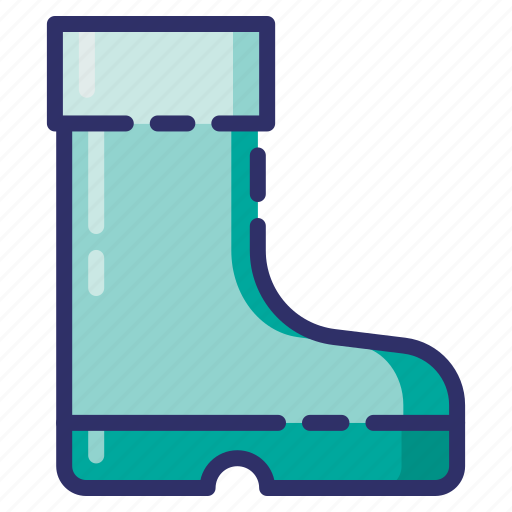 Autumn, boot, fall, rain, rubber, season, shoes icon - Download on Iconfinder