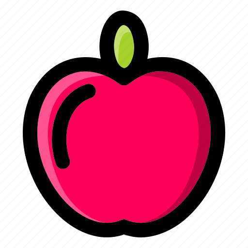 Apple, autumn, food, fruit, healthy, thanksgiving, vitamin icon - Download on Iconfinder