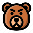 animal, autumn, bear, grizzly, teddy bear, toy, wildlife