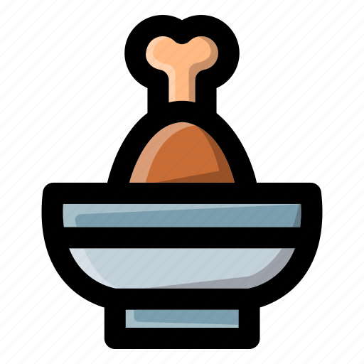 Chicken, food, fried chicken, meal, meat, thanksgiving, turkey icon - Download on Iconfinder