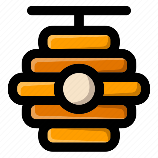 Bee, bee hive, beehive, hive, honey, honeycomb, nutrition icon - Download on Iconfinder