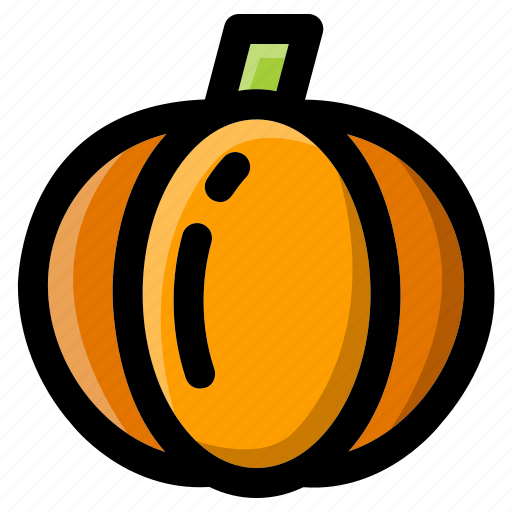 Autumn, food, halloween, pumpkin, thanksgiving, vegetable, vegetarian icon - Download on Iconfinder