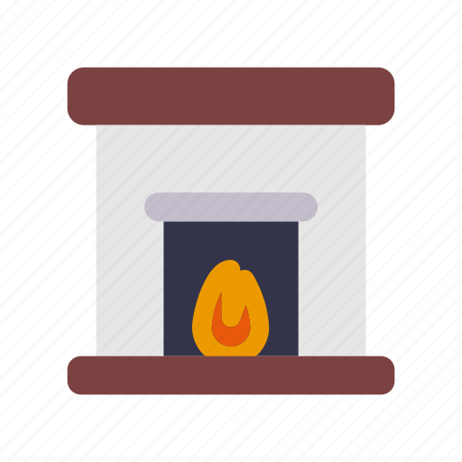 Autumn, fall, fireplace, furnace, hearth, oven, stove icon - Download on Iconfinder