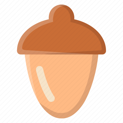 Acorn, autumn, food, nature, nuts, oak, seed icon - Download on Iconfinder