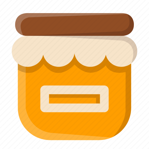 Bee, honey, honey jar, honeycomb, jam, jar, nutrition icon - Download on Iconfinder