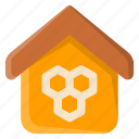 bee, bee hive, beehive, hive, home, honey, honeycomb