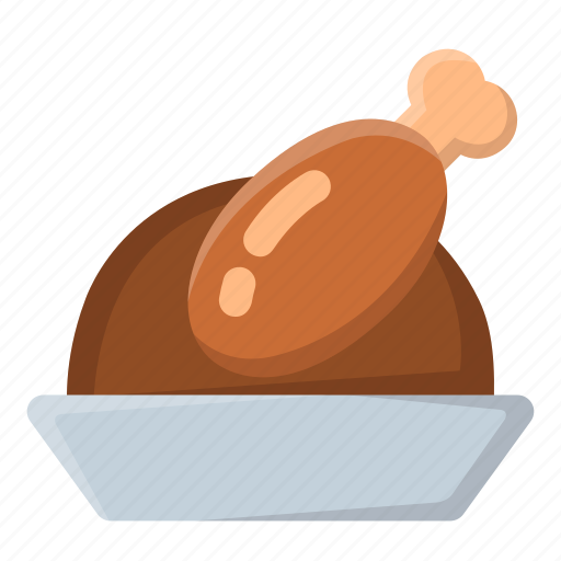 Chicken, food, fried chicken, meal, meat, thanksgiving, turkey icon - Download on Iconfinder