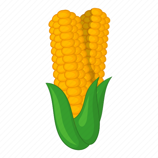Cartoon, corn, eat, food icon - Download on Iconfinder