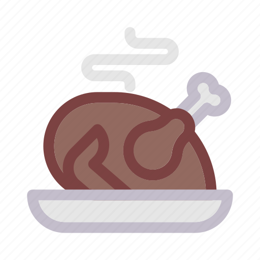 Autumn, chicken, fall, food, roast, thanksgiving, turkey icon - Download on Iconfinder