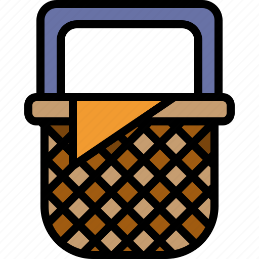 Basket, supermarket, groceries, shopping, donation, supplies, market icon - Download on Iconfinder