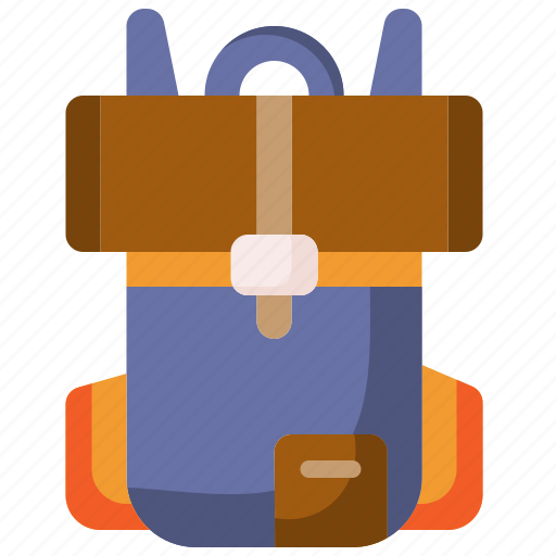 Backpack, luggage, bags, baggage, travel, hobbies, mountain icon - Download on Iconfinder