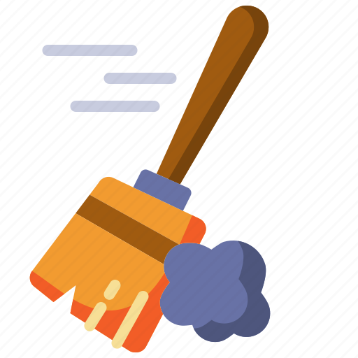 Broom, house, cleaning, miscellaneous, cleaner, dust, brush icon - Download on Iconfinder