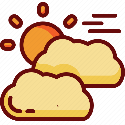 Cloudy, haw, weather, sun, jotta, cloud, sunny icon - Download on Iconfinder