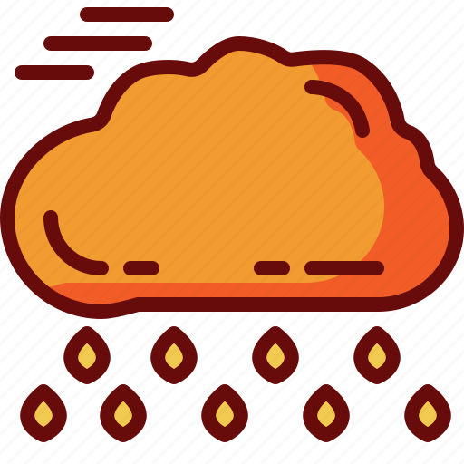 Rain, weather, storm, haw, rainy, raining, sky icon - Download on Iconfinder