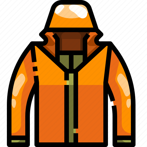 Fashion, garment, jacket, overcoat, raincoat icon - Download on Iconfinder