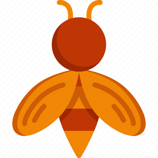 Bee, insect, honey, nature, animals, fly icon - Download on Iconfinder