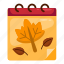 calendar, autumn, season, fall, calendars, weather, leaf, holiday, event 