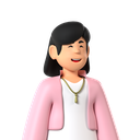 girl, jacket, outer, winter outfit, necklace, asian, asia, people, diversity 