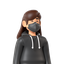 hoodie, masker, girl, long hair, casual outfit, asian, asia, people, diversity 