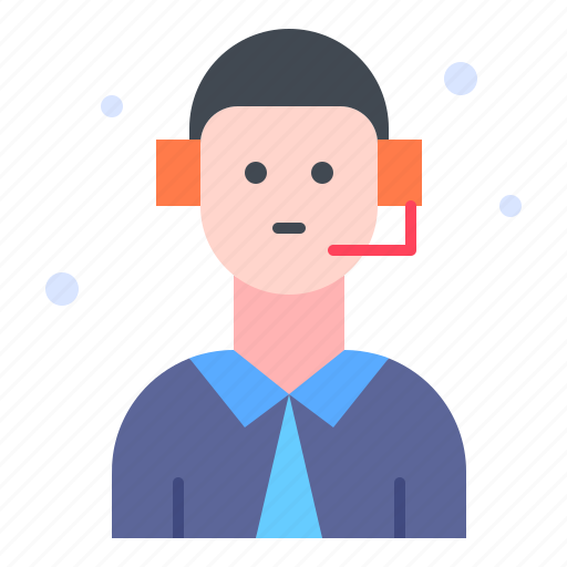 Service, support, technical, customer, consultant, male icon - Download on Iconfinder