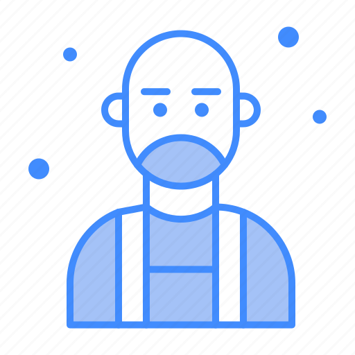 Profile, man, hair, bald, user icon - Download on Iconfinder
