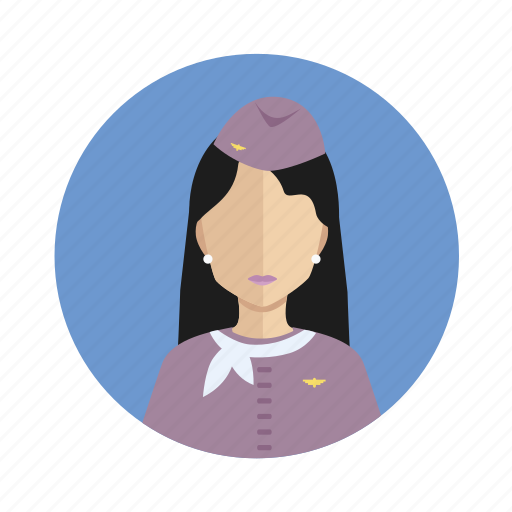 Avatar, stewardess, user, woman icon - Download on Iconfinder