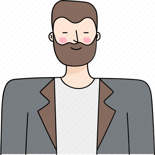 Beard, guy, avatar, man, male, people, person icon - Download on Iconfinder